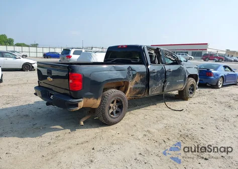 2017 Chevrolet Silverado 1500 Custom из США, поврежденный, VIN 1GCRCPEC9HZ303540